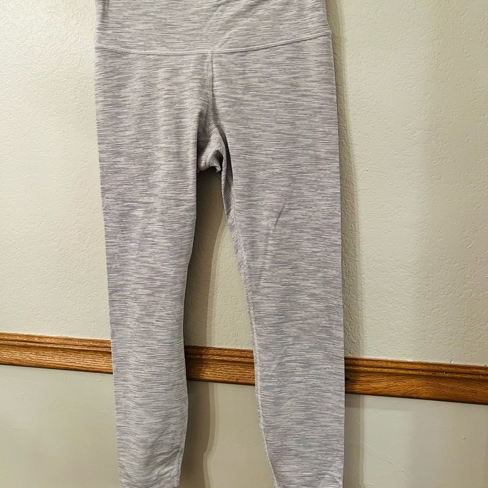 LULULEMON LEGGINGS ✨ size: 10, color: heathered grey ☑️